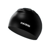 HAIZID Silicone Waterproof Oversized Swimming Cap, Black 50g, White 50g, Blue 50g, Rose Red 50g, Pink 50g, Black 55g, Gray 55g, White 55g, Blue 55g, Rose Red 55g, Pink 55g, Black 60g, Gray 60g, White 60g, Blue 60g, Rose Red 60g