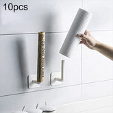No Punching Traceless Sticker L-shaped Hook Wall Hanging Rack, Hanging Rack