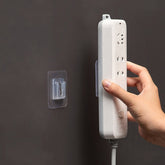 10pcs Traceless Wall Hanging Multifunction Plug-in Rack, Specification: Double, Single, Double