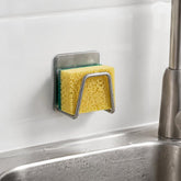 304 Stainless Steel Sponge Rack Sink Drain Rack, Color: Brushed Color, Brushed Color, Baking Black, Baking White, Large True Color, Large Baking Black, Large Baking White, 201 Ture Color