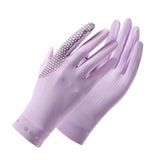 1 Pair XC-14 Riding Driving Sunscreen Anti-UV Fingerless Ice Silk Gloves, Style:, Honeycomb (Purple), Honeycomb (Pink), Honeycomb (Yellow), Honeycomb (Gray), Honeycomb (Black), Honeycomb (Dark Gray), Line (Purple), Line (Dark Gray), Line (Light Gray)