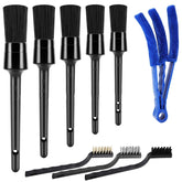 9 PCS / Set Car Interior Outlet Air Conditioning Brush Details Cleaning Brush, 9pcs / set Cleaning Brush