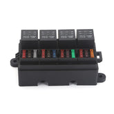 Relay Car RV Radiography Sound Modified Electromagnetic Insurance Box, TF008-10 12V 4Pin, TF008-10 12V 5Pin, TF008-10 24V 4Pin, TF008-10 24V 5Pin