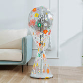 Household Fan PEVA Waterproof and Dustproof Cover, Color: Little Dinosaur Long, Sunflower Long, Sunflower Short, Little Dinosaur Long, Little Dinosaur Short