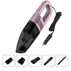 L2554 Car Portable Handheld High-power Small Wired Vacuum Cleaner, Color:, Elegant Black, Rose Gold, Space Gray