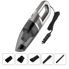L2554 Car Portable Handheld High-power Small Wired Vacuum Cleaner, Color:, Elegant Black, Rose Gold, Space Gray
