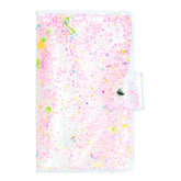 CAIUL 3 Inch PVC Photo Album Large Capacity Collection Commemorative Book, Purple Stream Sand, Pink Stream Sand, Blue Stream Sand, Golden Stars, Cute Daisy