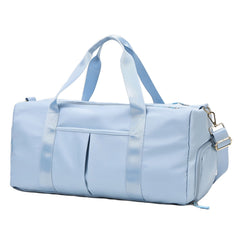 20200 Large Capacity Waterproof Sports Fitness Messenger Bag, Size:, S (Black), S (Pink), S (Wine Red), S (Light Purple), S (Fruit Green), S (Light Blue), S (Dark Blue), L (Light Grey), L (Pink), L (Taro Purple), L (Light Blue), L (Fruit Green), L (Bla...
