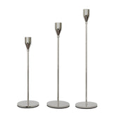3 PCS / Set Home Decoration Wedding Wrought Iron Candle Holder, Style:, 3 PCS / Set Thick Bottom (Silver), 3 PCS / Set Thin Bottom (Black), 3 PCS / Set Thin Bottom (Imitation Gold), 3 PCS / Set Thin Bottom (Silver), 3 PCS / Set Thin Bottom (Gold)