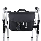 MTP-682 Hanging Wheelchair Storage Bag Rehabilitation Walking Bike Storage Bag, MTP-682 Black, MTP-682 Grey
