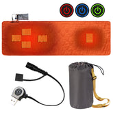 Winter Outdoor Camping Smart Portable Heating Sleeping Pad, 198x61cm Orange, 198x61cm Black, 198x61cm Gray, 198x61cm Flower