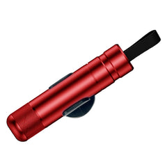 Vehicle Safety Hammer Multifunctional Underwater Emergency Window Breaker, Black, Red, Silver, Blue