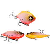 3 PCS PROBEROS DW1044 4.5cm/8.5g Lure Fake Bait Iconic Plastic VIB Hard Bait, DW1044 E, DW1044 F, DW1044 G, DW1044 H, DW1044 A, DW1044 B, DW1044 C, DW1044 D