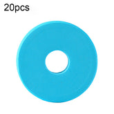 20pcsZX07 Foam Main Spool Reinforced Reel Fishing Supplies, Foam Main Spool Blue, Foam Main Spool Yellow