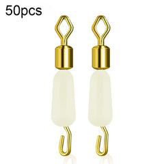 50 PCS HS-052 Silicone Eight-Shaped Ring Connector, Small, Medium, Large