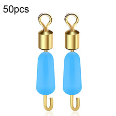50 PCS HS-052 Silicone Eight-Shaped Ring Connector, Small, Medium, Large