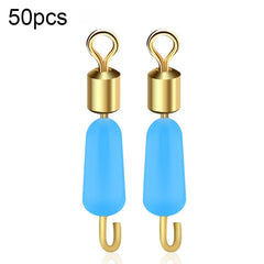 50 PCS HS-052 Silicone Eight-Shaped Ring Connector, Small, Medium, Large