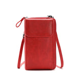 Lady Purse Shoulder Crossbody Bag Multi-functional Mobile Phone Bag, Style 1 Red, Style 1 Blue, Style 1 Black, Style 1 Brown, Style 1 Beige