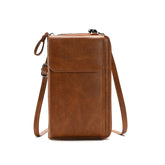 Lady Purse Shoulder Crossbody Bag Multi-functional Mobile Phone Bag, Style 1 Brown, Style 1 Beige, Style 1 Red, Style 1 Blue, Style 1 Black