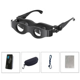 DM0125 3X Fishing Binoculars Adjustable Focus Glass Type Binoculars, Hardcover, With Grey Polarised Lens, With Yellow Polarised Lens, With Red Polarised Lens, With Grey + Yellow Lens, With Tricolour Lens