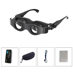 DM0125 3X Fishing Binoculars Adjustable Focus Glass Type Binoculars, Hardcover, With Grey Polarised Lens, With Yellow Polarised Lens, With Red Polarised Lens, With Grey + Yellow Lens, With Tricolour Lens