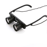 Camman 3 x 28 Adjustable Focus Glass Type Fishing Binoculars ,Spec:, Only Binoculars, With Zippered Glasses Case