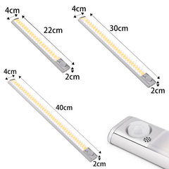 2.8W USB Charging Smart Human Body Sensing Wardrobe Lamp, Length:, 30 cm, 40 cm