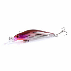 M0137 8cm/6.3g Submerged Mino Roadrunner Bait Bionic Plastic Hard Bait, M0137 3, M0137 4, M0137 5, M0137 7, M0137 8, M0137 1