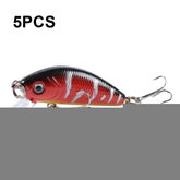 5 PCS M0081 5cm 3.6g Bionic Lure Mino Plastic Hard Lure, M0081 6, M0081 7, M0081 8, M0081 1, M0081 2, M0081 3, M0081 4, M0081 5
