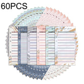 60 Sheets Cash Budget Card Loose-leaf Bookkeeping Replacement Core