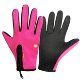 Winter Outdoor Riding Sports Waterproof Touch Screen Glove, M, L