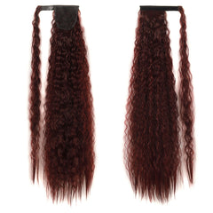 MST8568 Invisible Adhesive Bandage Wigs Corn Perm Long Ponytail Wigs, 1, 1BMBUG, 2, 4, 4H27, 4M30, 6H613, 12, 12H24, 18H613, 24m613, 27H613, 60, 99j, 1001A