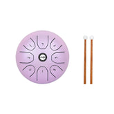 Shuffle SD-5 5.5 Inch Steel Tongue Carefree Empty Drum Percussion Instrument, Shuffle Purple, Shuffle Green, Shuffle Yellow, Shuffle Pink