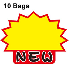 10 bags 25x19cm Explosion Sticker Product Price Tag Supermarket Price Label, WM-001, WM-002, WM-003, WM-005, WM-006, WM-007, WM-008, WM-009, WM-010, WM-011, WM-012, WM-013, XD-511, XD-520, XD-532, XD-537