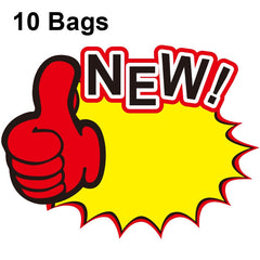 10 bags 21x15cm Explosion Sticker Product Price Tag Supermarket Price Label, WM201, WM202, WM203, WM205, WM206, WM207, WM208, WM209, WM210, WM211, WM212, WM213