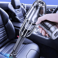 SUITU Car Wireless Wet And Wet Charging Handheld Vacuum Cleaner, Style:, Basic Gray White, Basic Black, Brushless Silver Gray