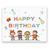 Birthday Party Background Cloth Decoration Shooting Cloth, 125x100cm