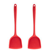 Non-stick High Temperature Resistant Silicone Cookware, Style:Food Clip, Spatula, Soup Spoon, Leak Spoon, Spaghetti Claw, Rice Spoon, Leak Shovel, Scrape, Brush, Food Clip