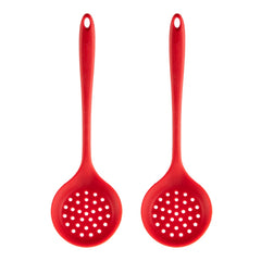Non-stick High Temperature Resistant Silicone Cookware, Style:Food Clip, Spatula, Soup Spoon, Leak Spoon, Spaghetti Claw, Rice Spoon, Leak Shovel, Scrape, Brush, Food Clip