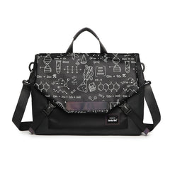 LUCKYBAT Laptop Bag Airbag Anti-drop Crossbody Handbag, S 13.3-16 Inch, L 16 Inch