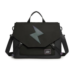 LUCKYBAT Laptop Bag Airbag Anti-drop Crossbody Handbag, S 13.3-16 Inch, L 16 Inch