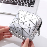 XH8214 Portable Sanitary Napkin Storage Bag Large Capacity Waterproof Coin Bag, XH8214 Fluorescence, XH8214 Sky Blue, XH8214 Cherry Pink, XH8214 Apricot, XH8214 Plant Green, XH8214 Black