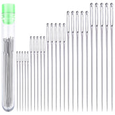 Big Eye Stainless Steel Embroidery Sewing Needle Tool Set, Needle Set