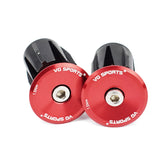 2pairs Aluminum Alloy Bicycle Expansion Handlebar Plug, 16-21mm Red, 16-21mm Green, 16-21mm Blue, 16-21mm Black, 16-21mm Titanium Color, 16-21mm Gold