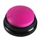 Pet Communication Button Dog Vocal Box Recording Vocalizer, Style: Recording Model, Rose Red, Pink, Yellow, Lake Blue, White, Dark Blue, Light Blue, Green, Purple, Red, Orange