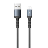 REMAX RC-C008 2.4A TPE Soft Anti-breakage Data Cable,Length 1m, USB To Micro USB, USB To 8 Pin, USB To USB-C/Type-C