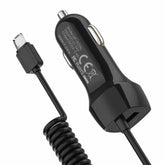 522AL Fast Charging With Cable Car Charging, Output Interface:, 8 Pin (Black), 8 Pin (White), Type-C/USB-C (Black), Type-C/USB-C (White), Micro USB (Black), Micro USB (White)
