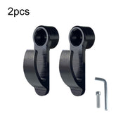 2pcs Motorcycle Modified Helmet Hook Scooter Side Storage Hook, Black, Red, Blue, Gold, Silver