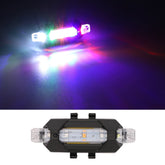 Motorcycle Bicycle Charging Strobe Decorative Warning Tail Light, Color Light, Red White Light, Red Blue Light, White Light, Blue Light, Red Light