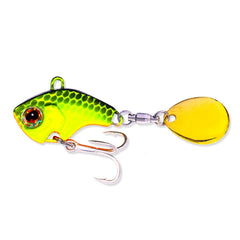 HENGJIA VIB035 Small Whirlwind Sequins Fake Bait Sinking Water VIB Lure, 9g